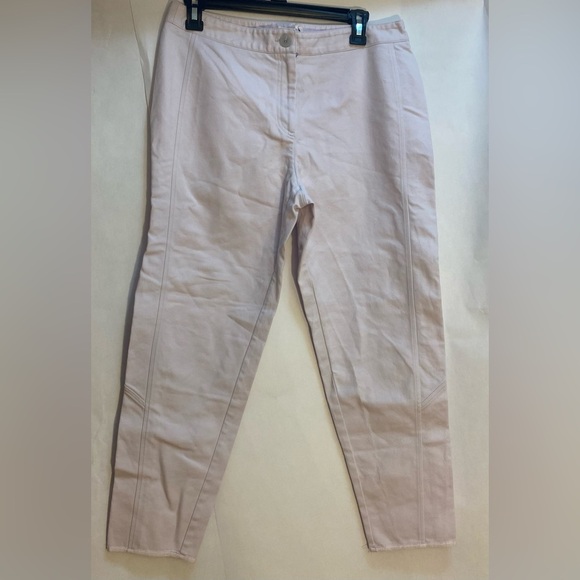 Nanette Lepore Women’s Light Purple Cropped Pants Size 10 - 25” Inseam - Picture 1 of 6